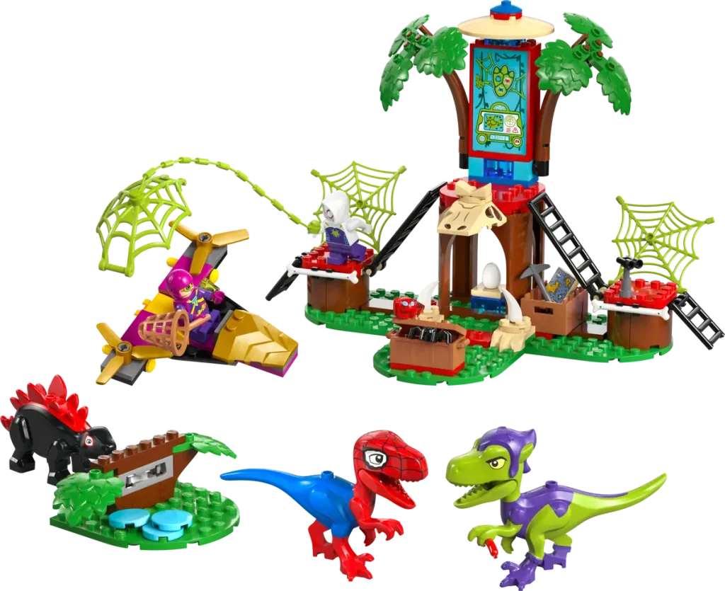 LEGO 11200 Bătălia Raptorilor la Cartierul General din Căsuța din Copac a lui Spidey