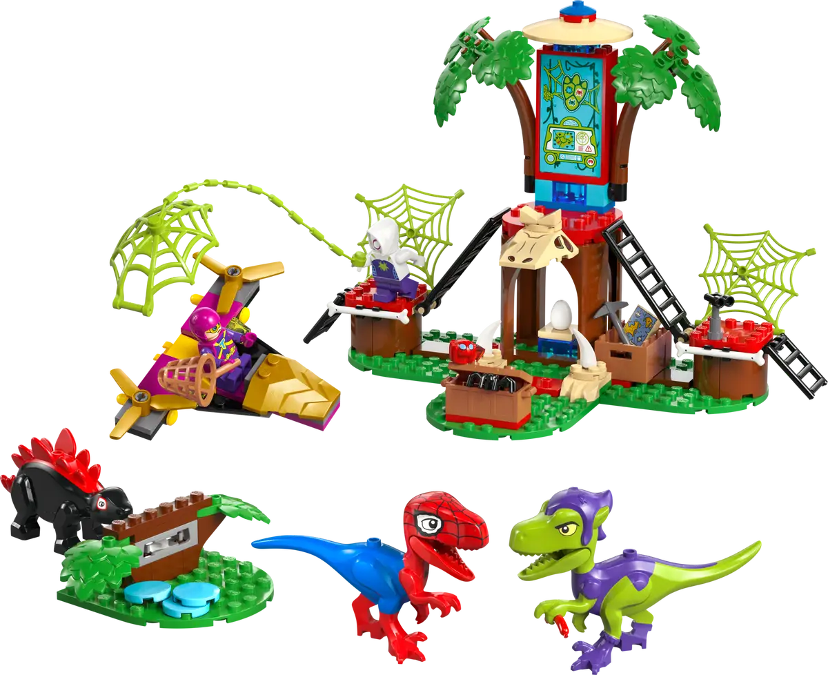 LEGO 11200 Bătălia Raptorilor la Cartierul General din Căsuța din Copac a lui Spidey