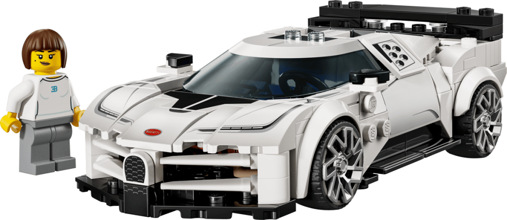 Recenzie LEGO 77240 Bugatti Centodieci: Eleganță și compromisuri în Speed Champions