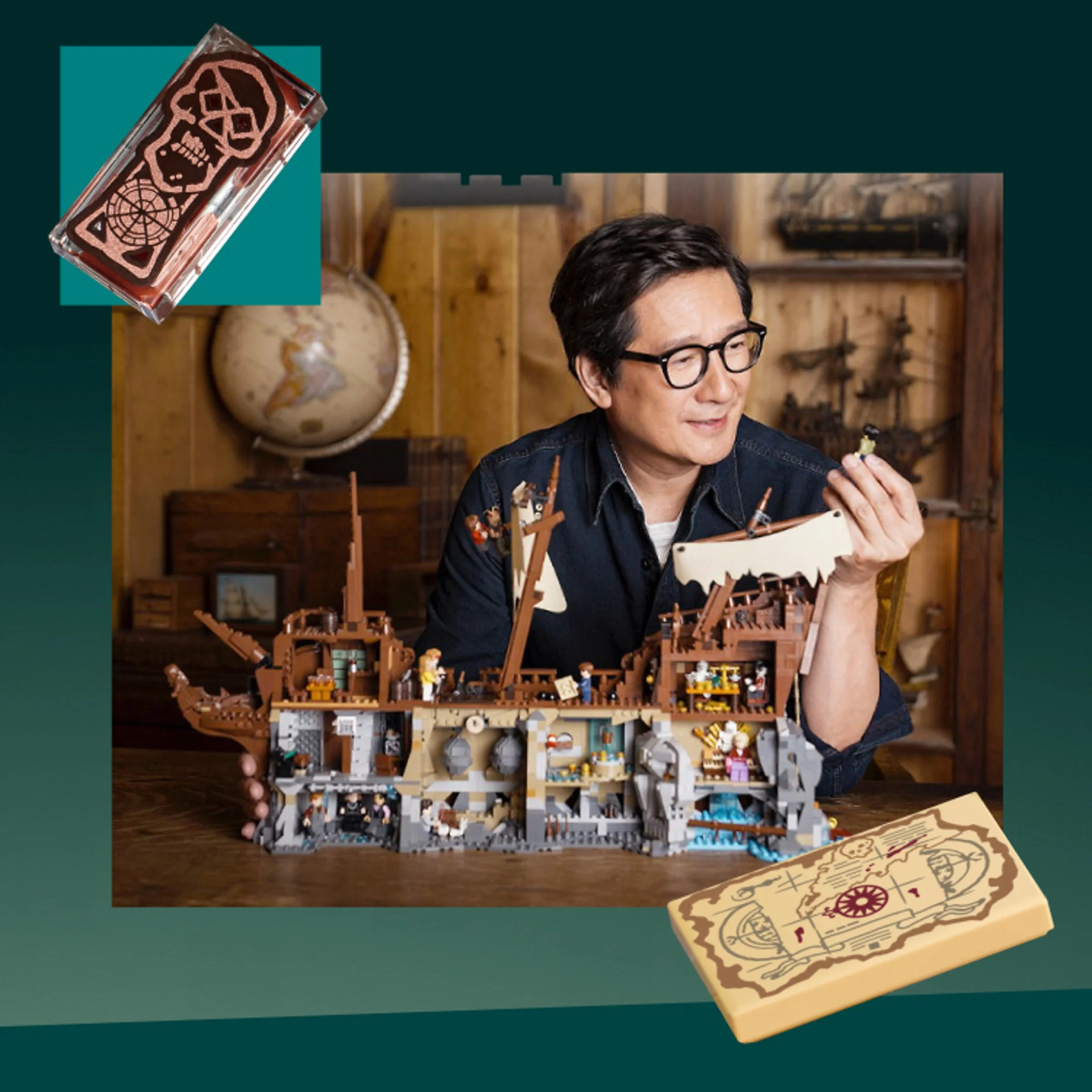 Designer LEGO prezintă setul The Goonies, cu detalii și minifigurine.
