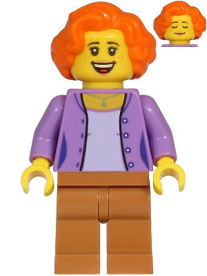 Minifigurina LEGO cty1216 Ann McCloud din seria LEGO City Adventures