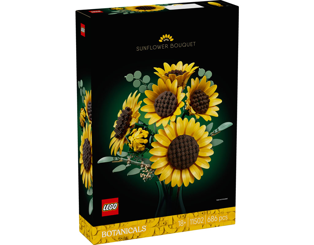 LEGO anunță noi seturi în colecția Botanicals: Detalii oficiale despre Sunflower Bouquet și Magnolia Branches