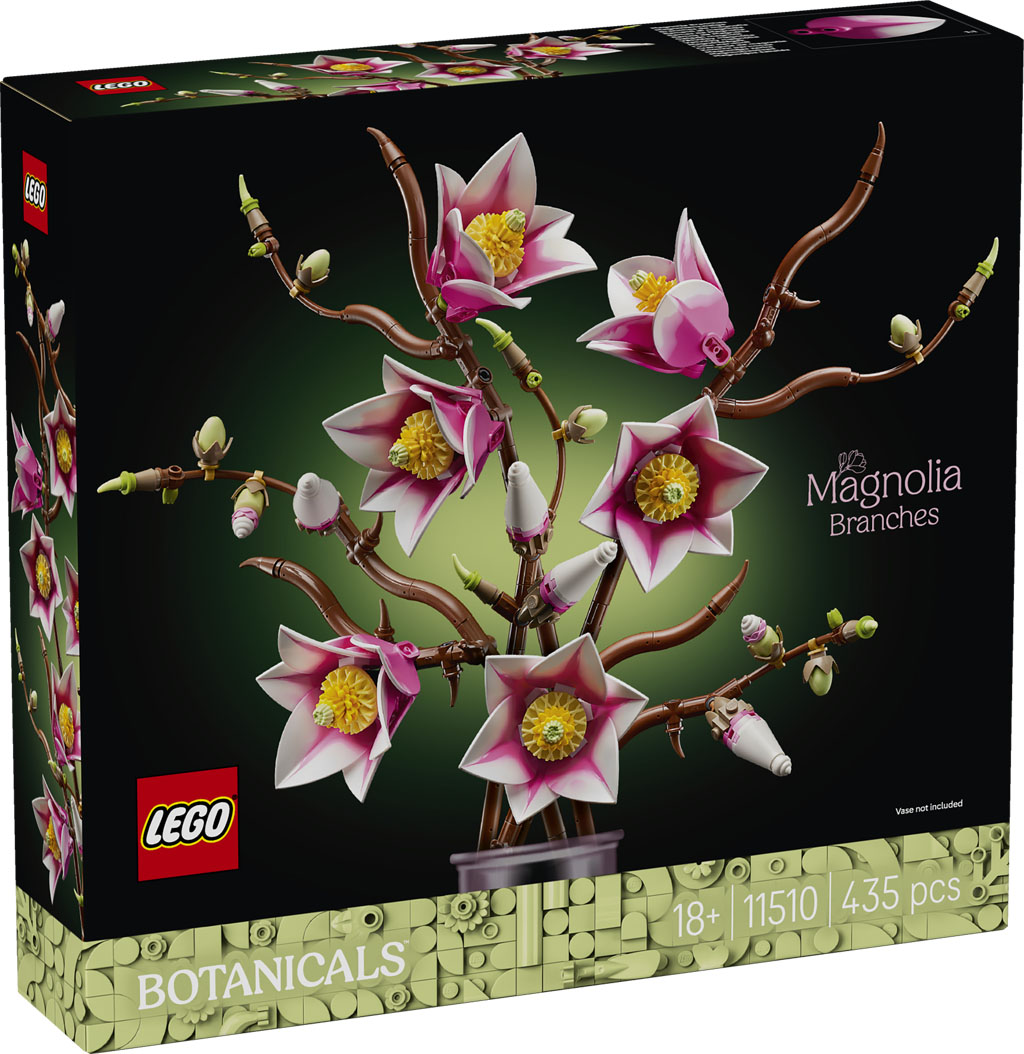 LEGO anunță noi seturi în colecția Botanicals: Detalii oficiale despre Sunflower Bouquet și Magnolia Branches