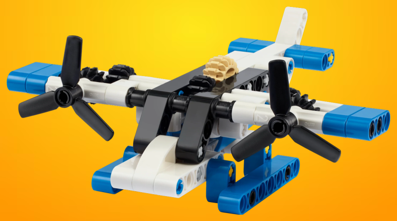 LEGO anunță 30736 White Seaplane: Un nou set Technic de tip polybag vine în 2026
