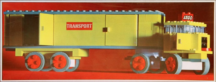 Înapoi în epoca de aur: Povestea legendarului LEGO 335 8-wheeler articulated lorry din 1967