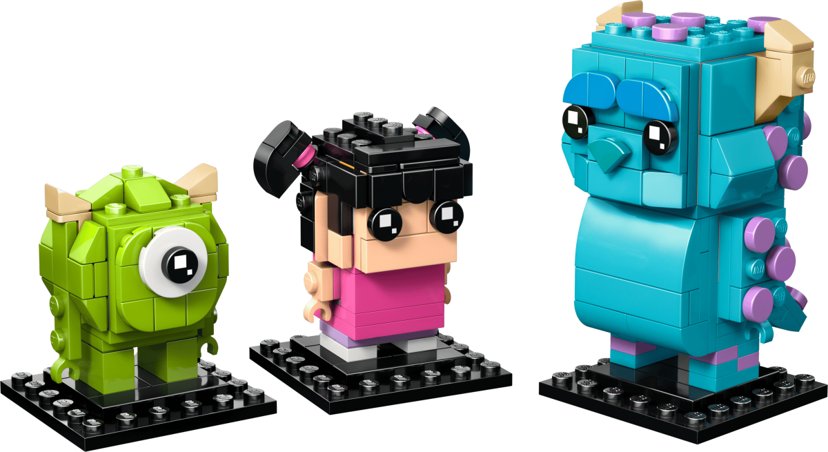 LEGO anunță noi seturi BrickHeadz pentru 2026: Monsters, Inc. și noi personaje Fortnite se alătură colecției