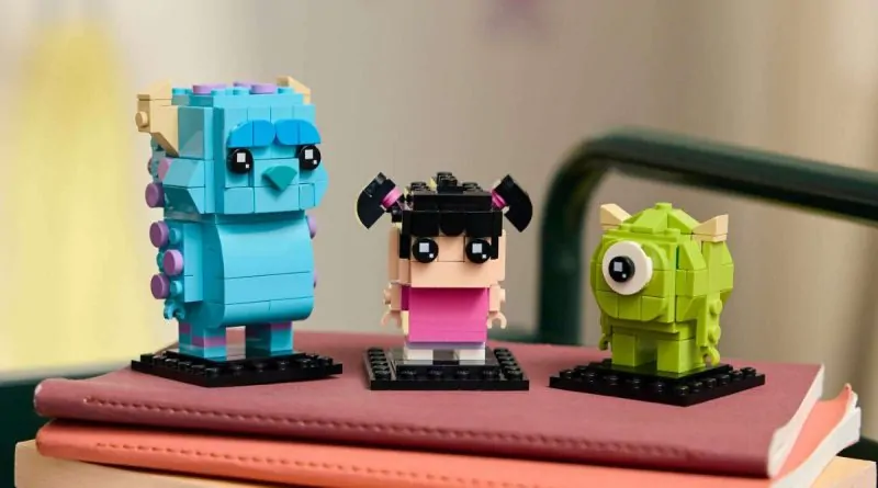 LEGO anunță noi seturi BrickHeadz pentru 2026: Monsters, Inc. și noi personaje Fortnite se alătură colecției