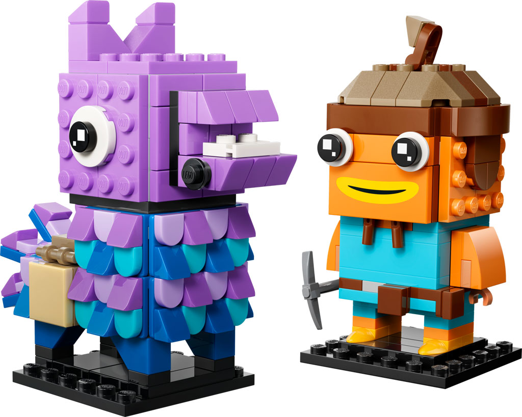 LEGO lansează noul set BrickHeadz Fortnite Supply Llama & Fishstick Figures (40881)