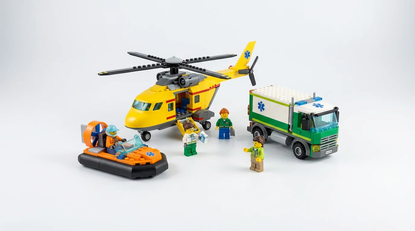 LEGO 60505 City Remix - setul complet construit