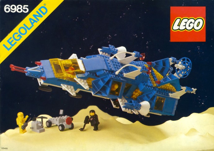 Setul LEGO 6985 Cosmic Fleet Voyager, o navă spațială clasică mare din seria Space.