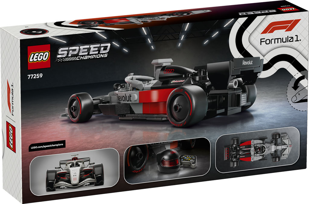 LEGO anunță oficial noul set Speed Champions Audi Revolut F1 Team R26 Race Car (77259)