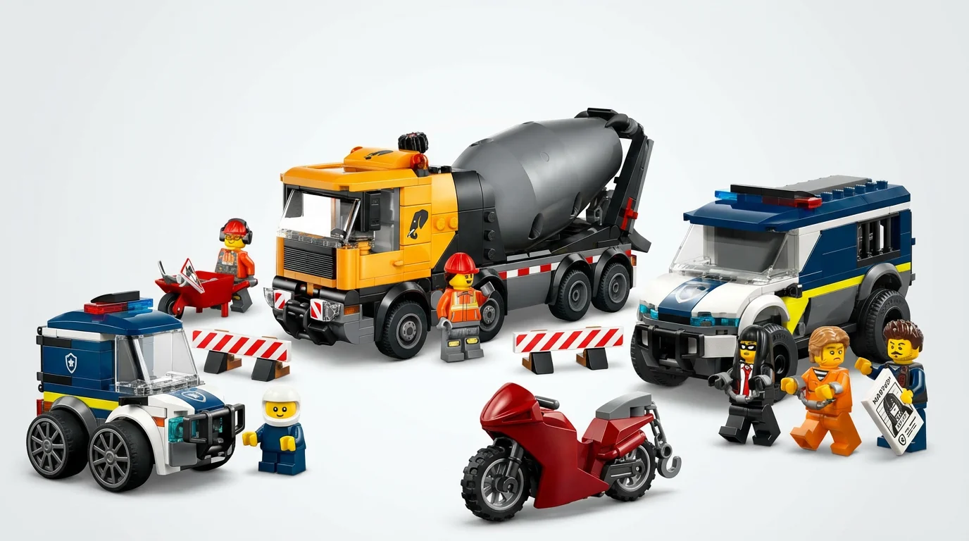Ghid complet LEGO City - toate seturile