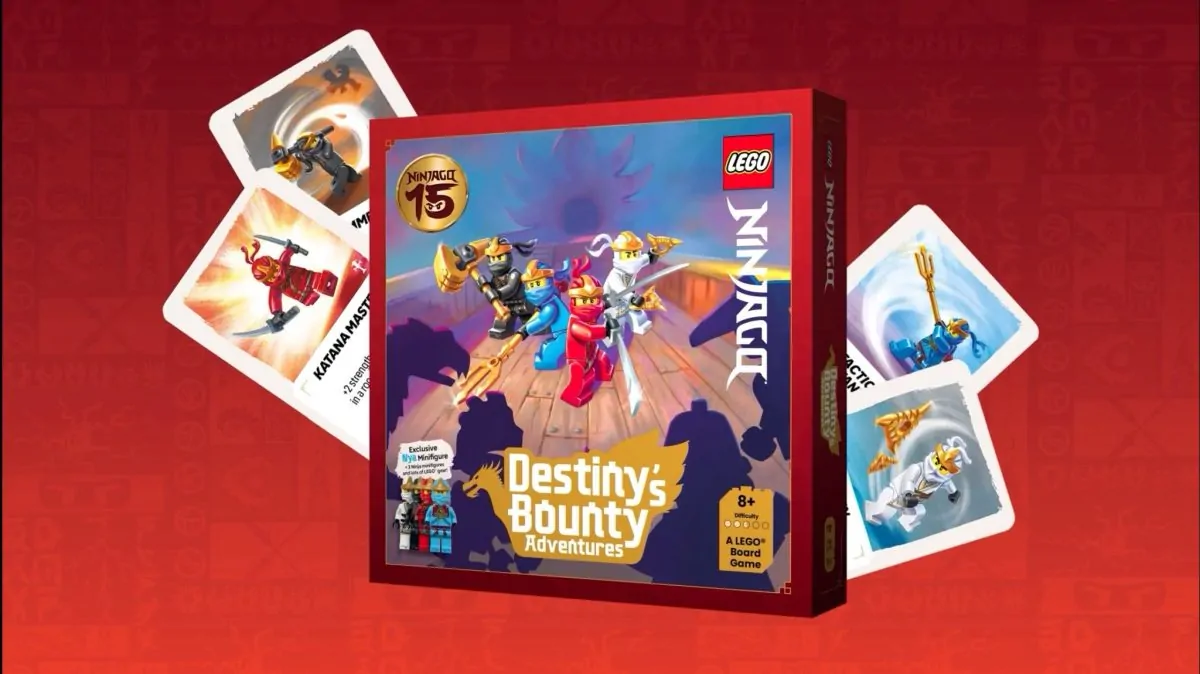 LEGO lansează NINJAGO Destiny’s Bounty Adventures: Primul joc de societate cooperativ pentru a 15-a aniversare a temei