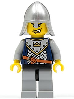 Minifigurina LEGO Castle cas338 Crown Knight din seria Fantasy Era