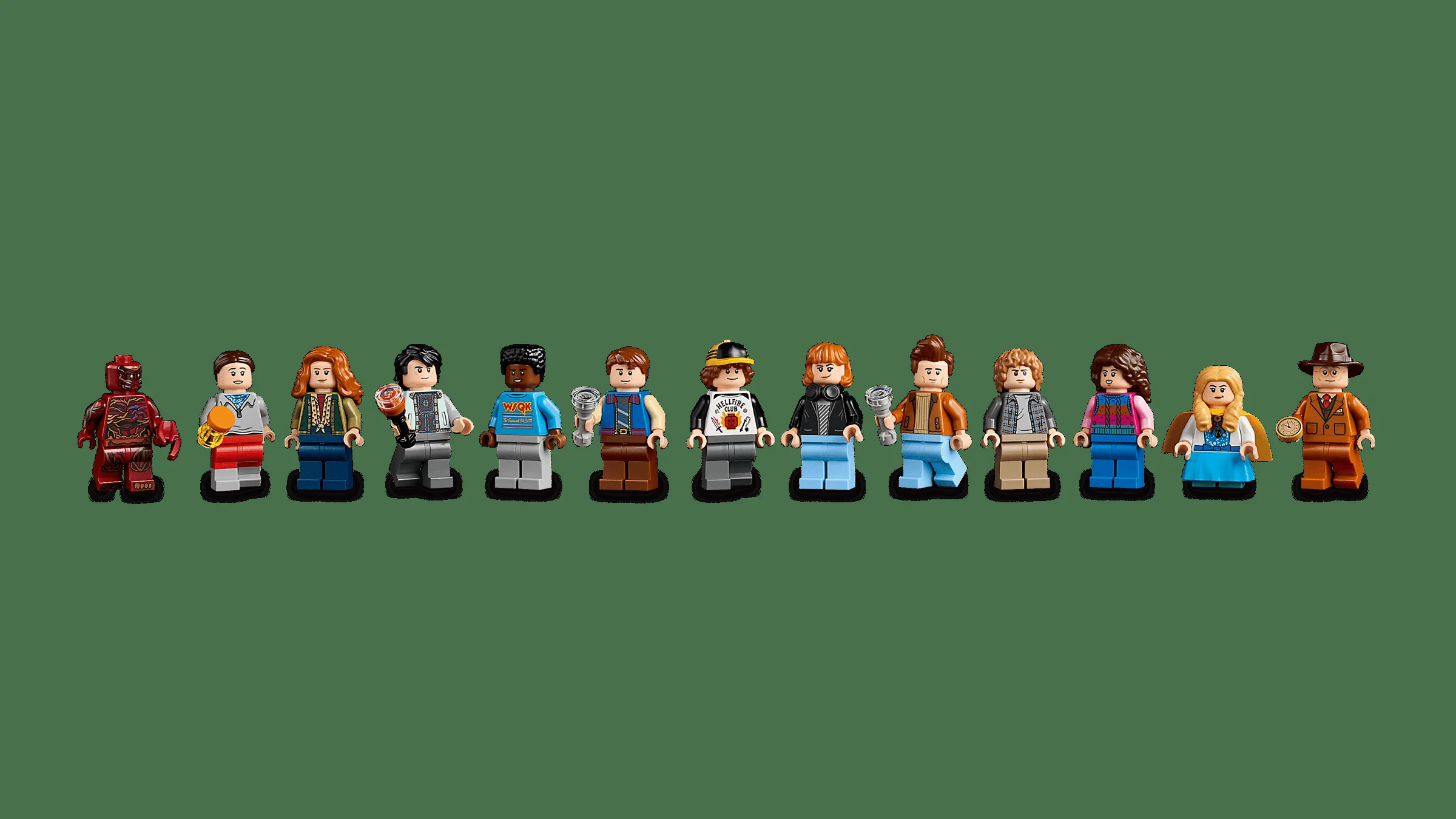 O prezentare detaliată a minifigurinelor LEGO Stranger Things din setul 11370.
