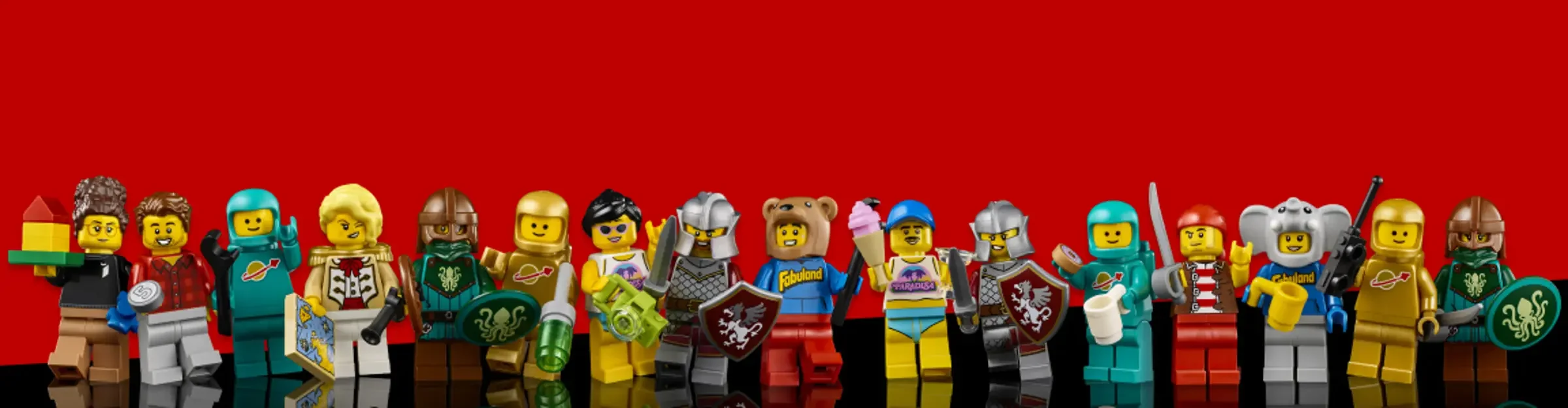 Prezentare detaliată a minifigurinelor LEGO din setul 21358. Vezi diversele personaje și accesorii incluse.