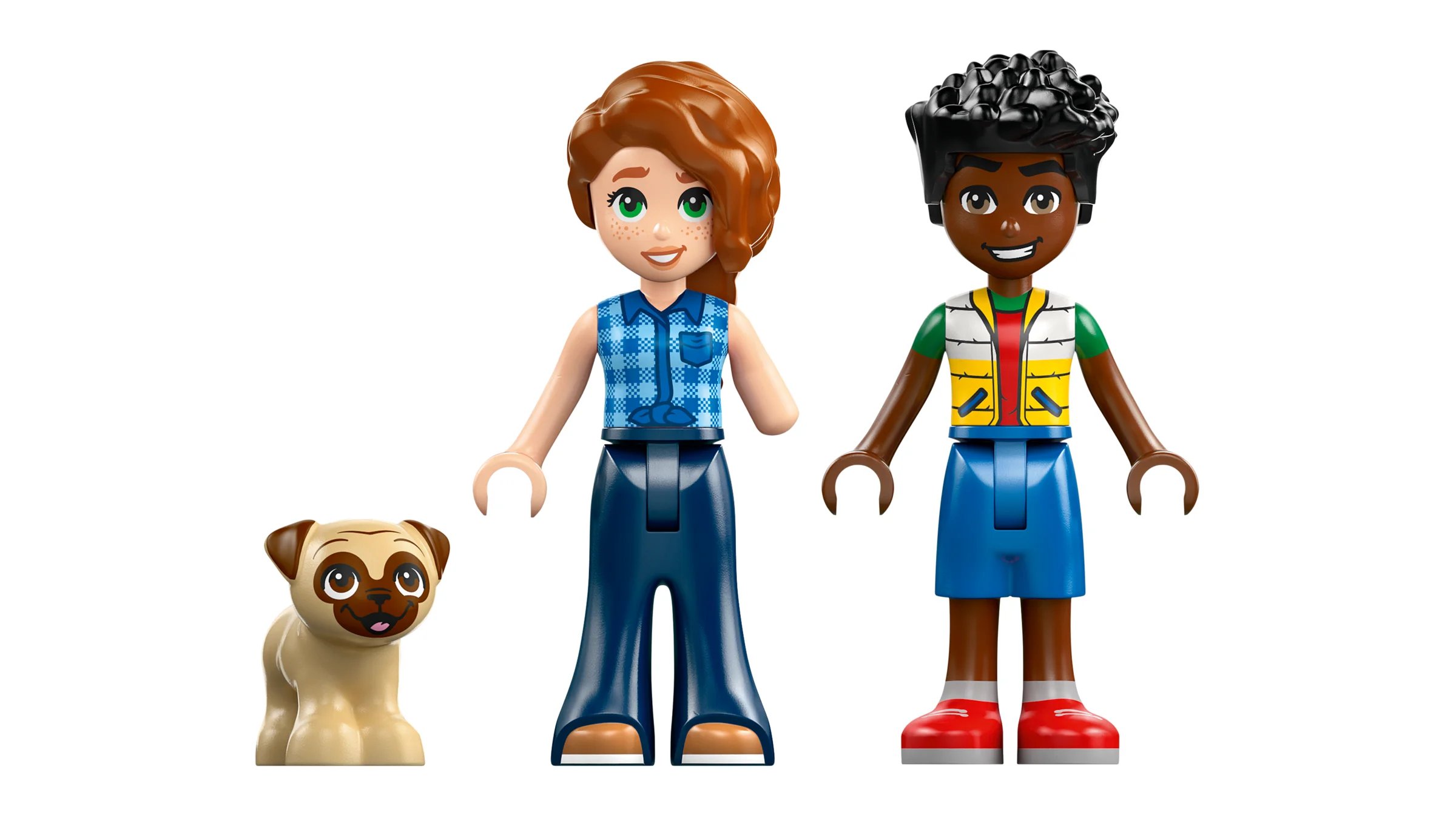 Imagine cu minifigurinele LEGO Friends: Autumn, Leo și un <a href=