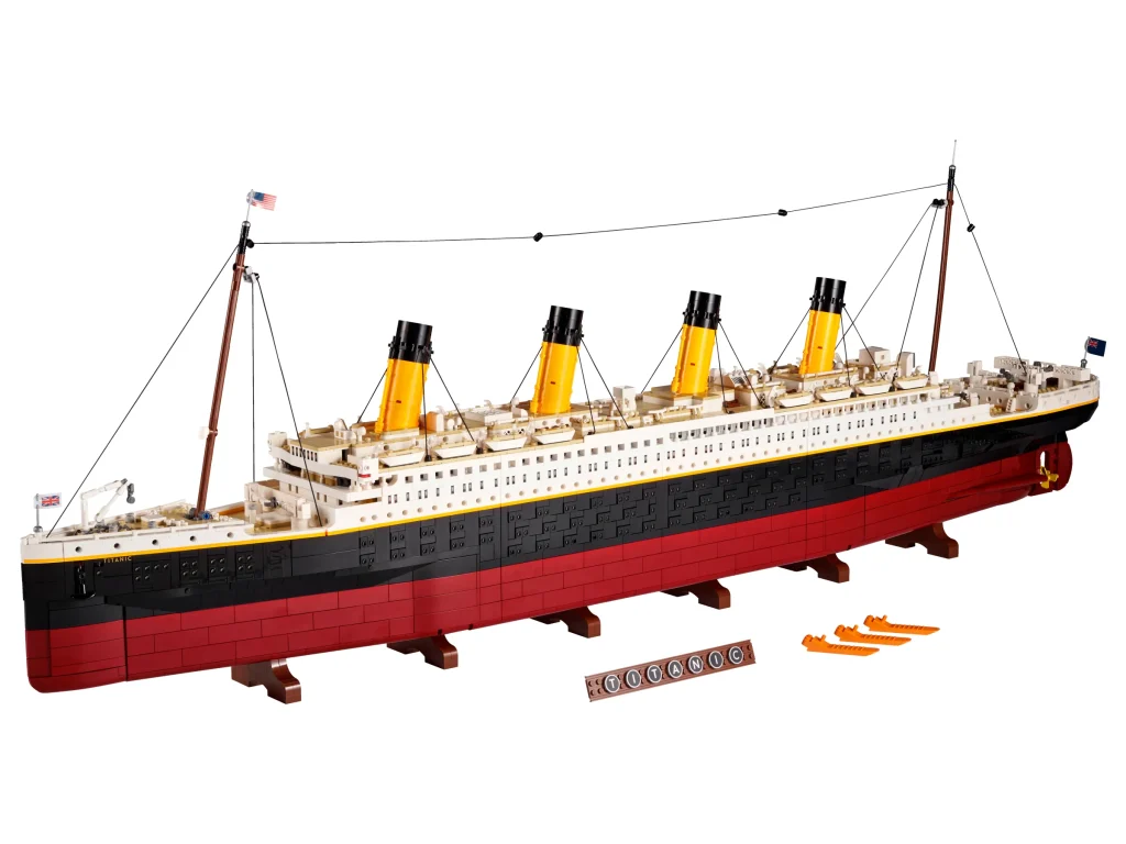 LEGO 10294 - Recenzie LEGO 10294 Titanic: Un colos legendar din cărămizi