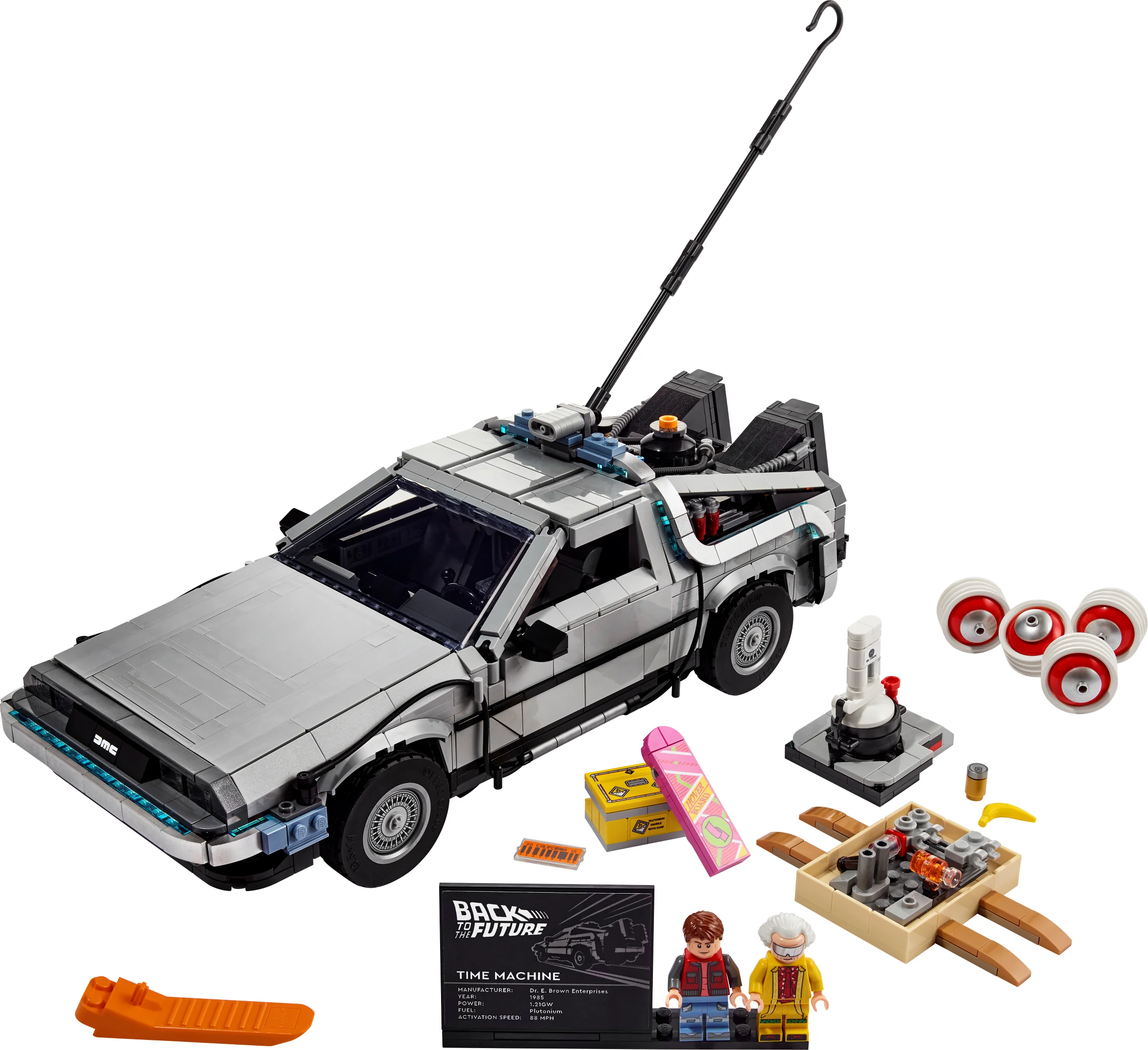 LEGO 10300 - Recenzie LEGO 10300 Mașina Timpului din Back to the Future: O călătorie perfectă în timp