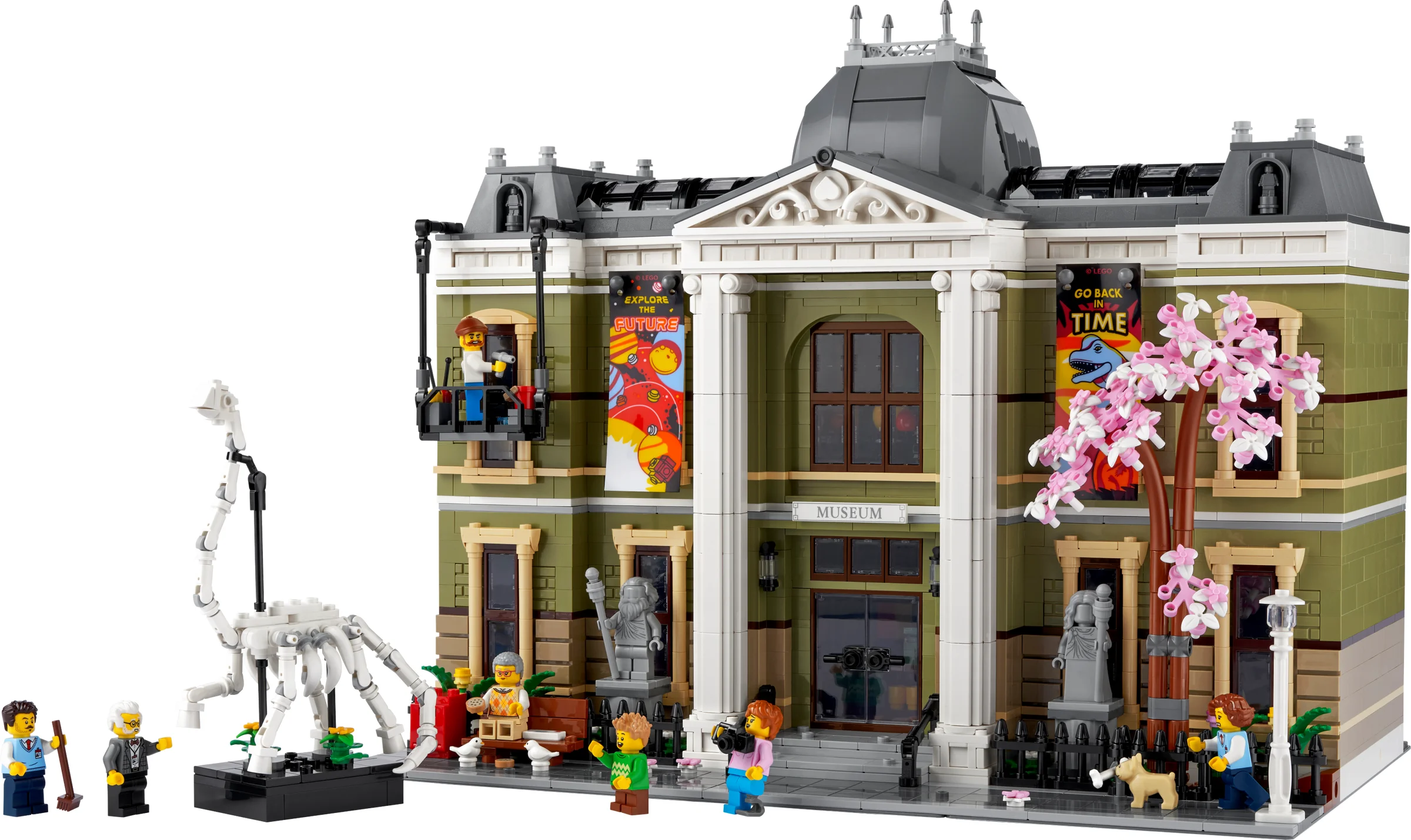 LEGO 10326 - Recenzie LEGO 10326 Muzeul de Istorie Naturală: Un colos modular plin de secrete