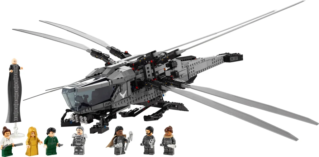 LEGO 10327 - Recenzie LEGO 10327 Dune Atreides Royal Ornithopter: O capodoperă tehnică de pe Arrakis