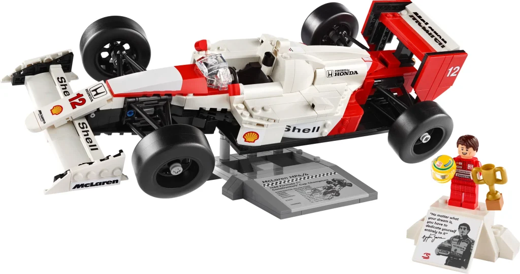 LEGO 10330 - Recenzie LEGO Icons 10330 McLaren MP4/4 & Ayrton Senna: O legendă a Formulei 1 din piese