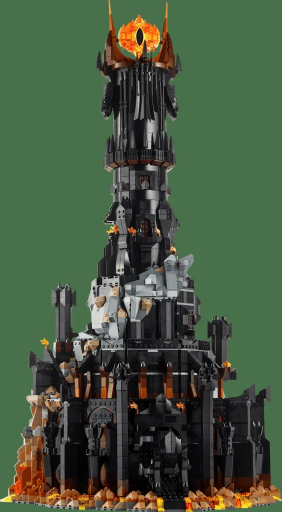 LEGO 10333 - Recenzie LEGO 10333 The Lord of the Rings: Barad-dûr, fortăreața întunecată din Mordor