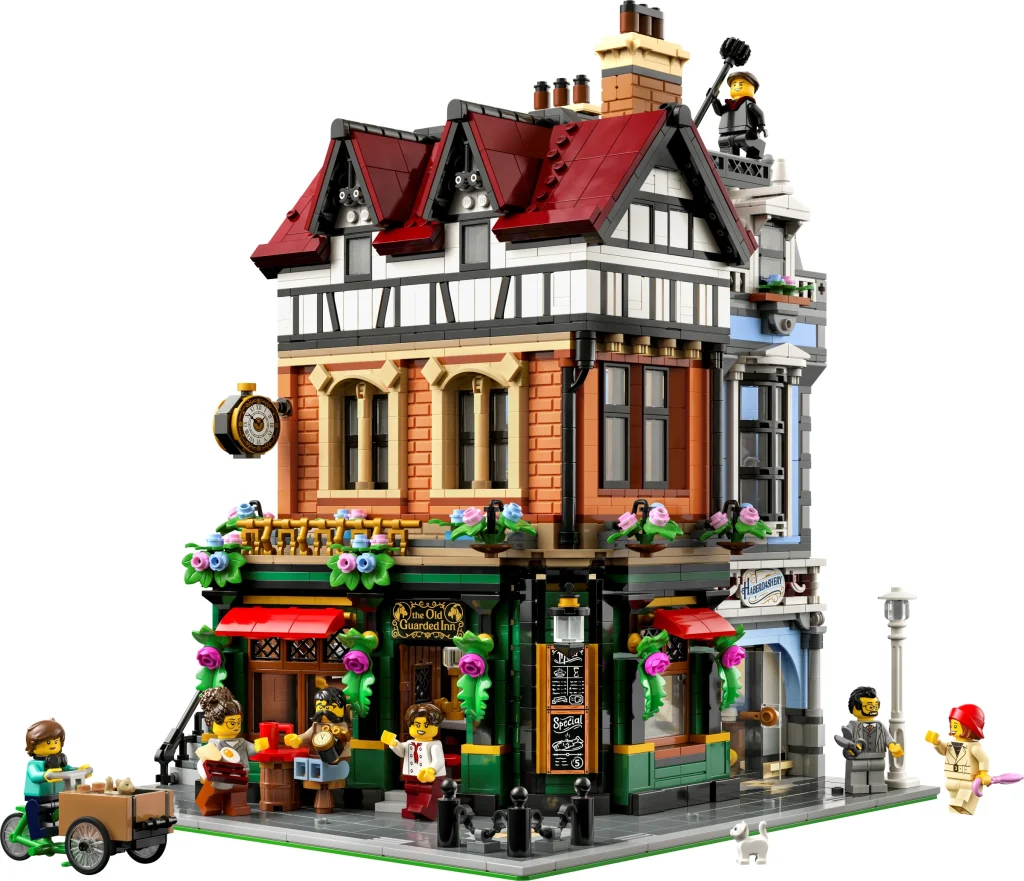 LEGO 10350 - Recenzie LEGO 10350 Tudor Corner: O bijuterie arhitecturală în orașul tău
