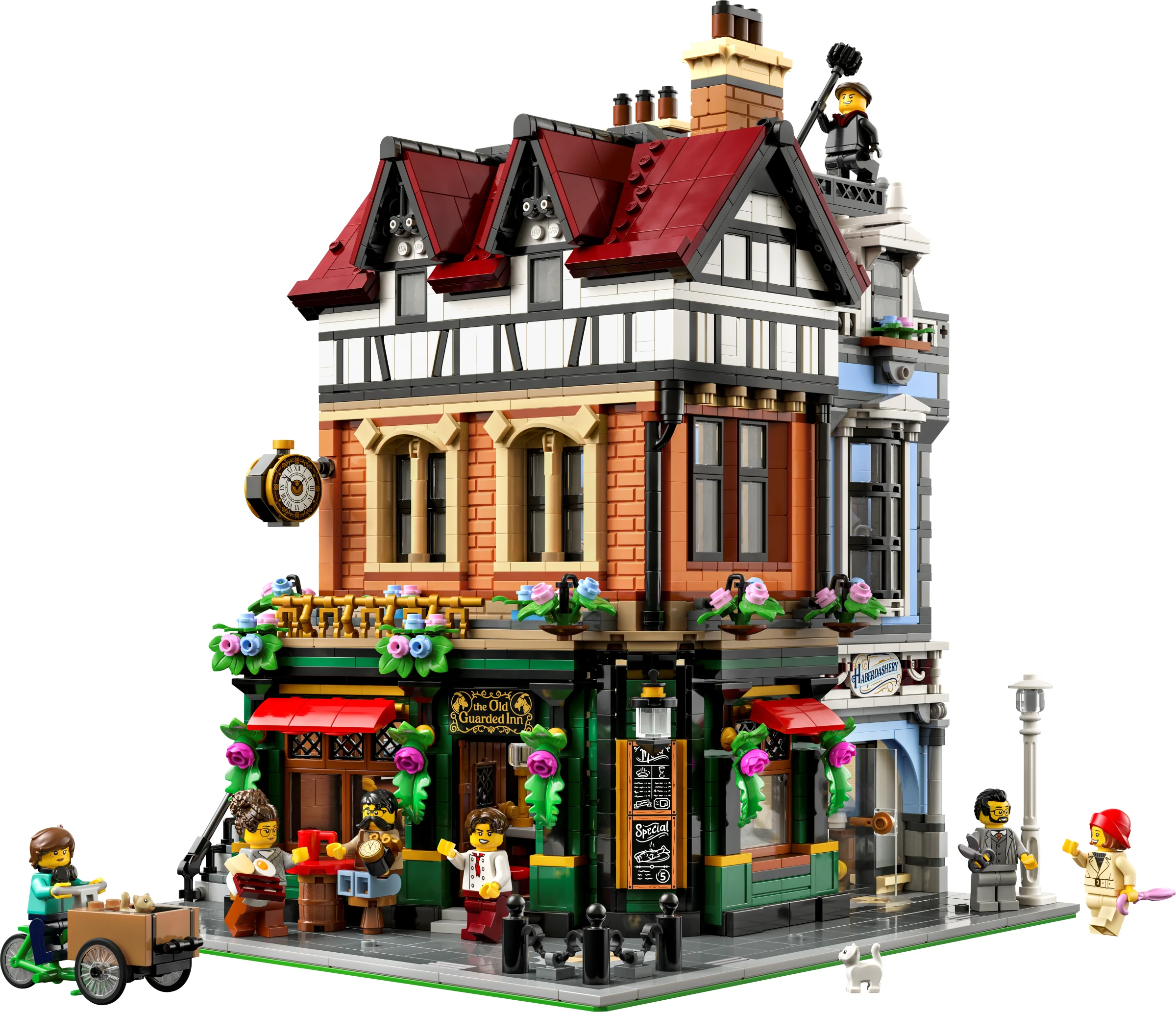 LEGO 10350 - Recenzie LEGO 10350 Tudor Corner: O bijuterie arhitecturală în orașul tău