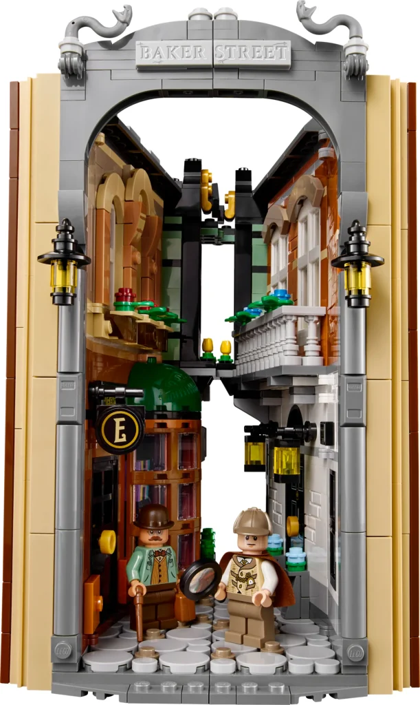 LEGO 10351 - Recenzie LEGO 10351 Sherlock Holmes: Book Nook - un mister ascuns în biblioteca ta