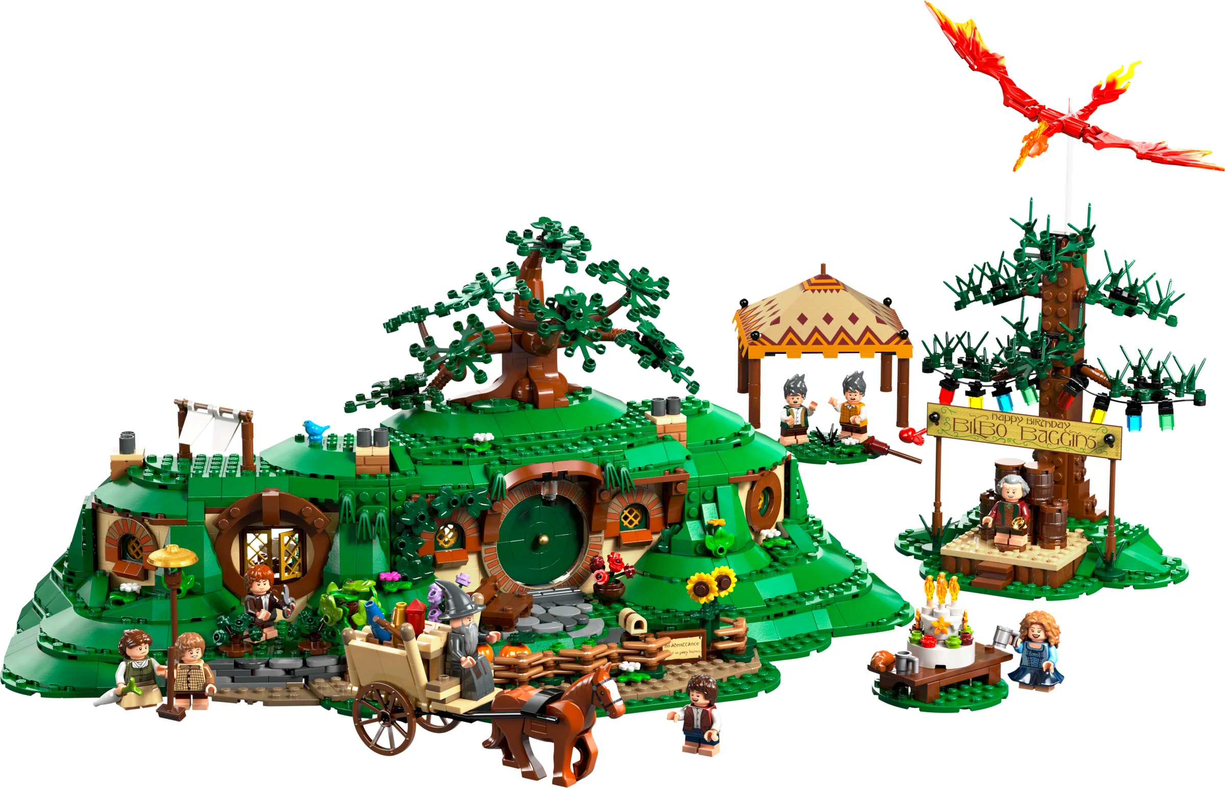 LEGO 10354 - Recenzie LEGO Icons 10354 The Lord of the Rings: The Shire - O călătorie neașteptată în Comitat