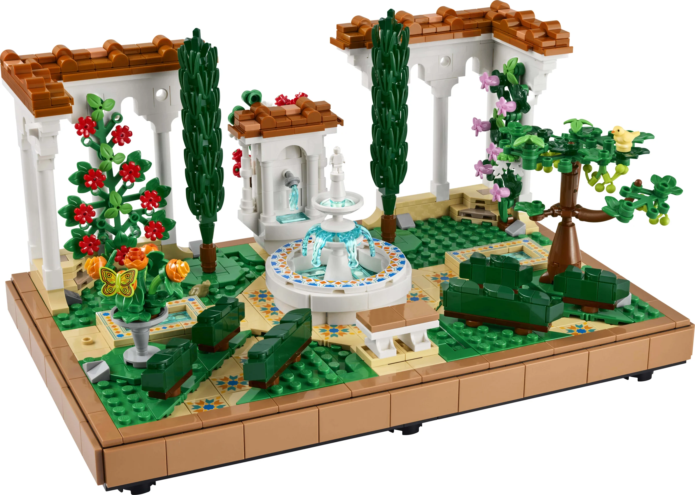 LEGO 10359 - Recenzie LEGO Icons 10359 Fountain Garden: O oază de liniște nord-africană
