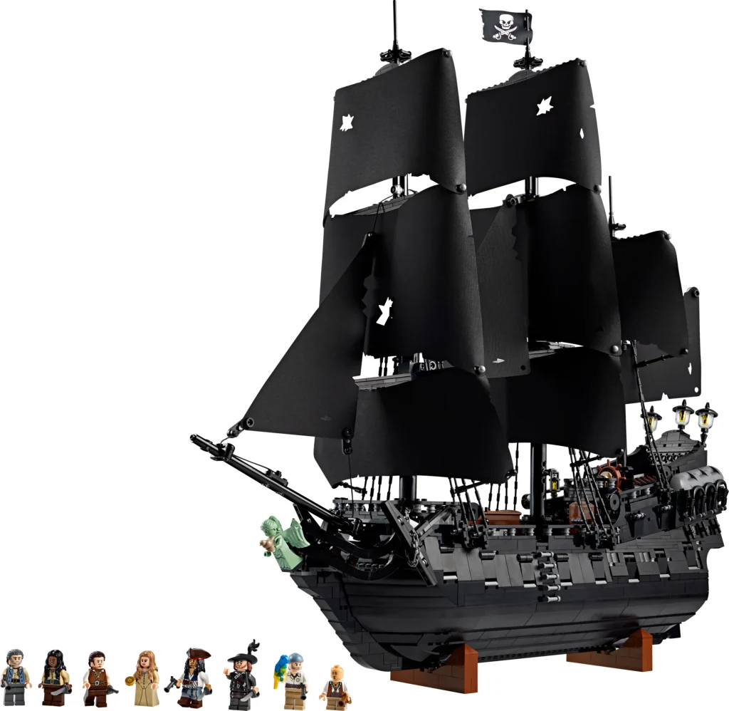 LEGO 10365 - Recenzie LEGO Icons 10365 Nava pirat a Căpitanului Jack Sparrow: Legenda mărilor, acum din cărămizi