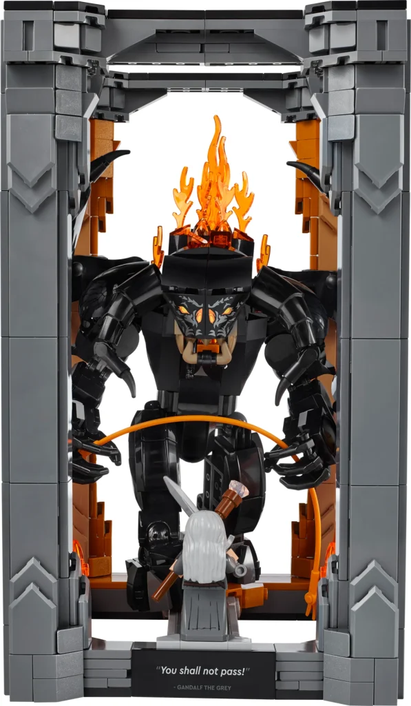 LEGO 10367 - Recenzie LEGO 10367 The Lord of the Rings: Balrog Book Nook: Treci sau nu treci de preț?