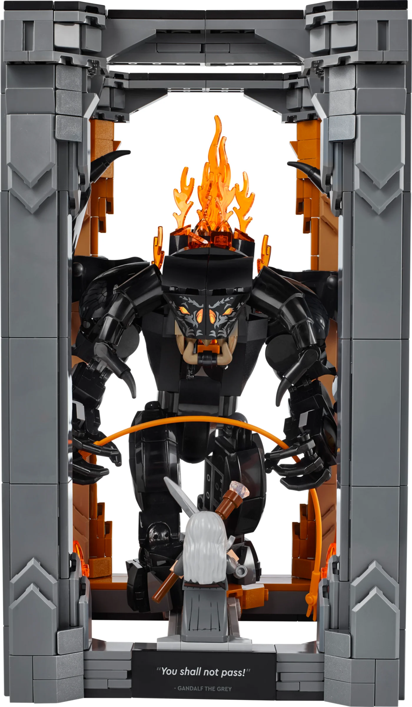LEGO 10367 - Recenzie LEGO 10367 The Lord of the Rings: Balrog Book Nook: Treci sau nu treci de preț?