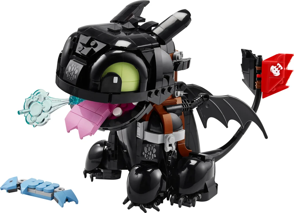 LEGO 10375 - Recenzie LEGO Icons 10375 Cum să îți dresezi dragonul: Știrbul