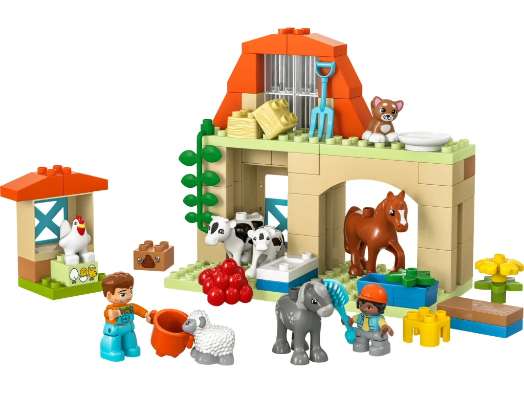 LEGO 10416 - LEGO 10416 Îngrijirea animalelor la fermă: O lume Duplo plină de joacă și învățare