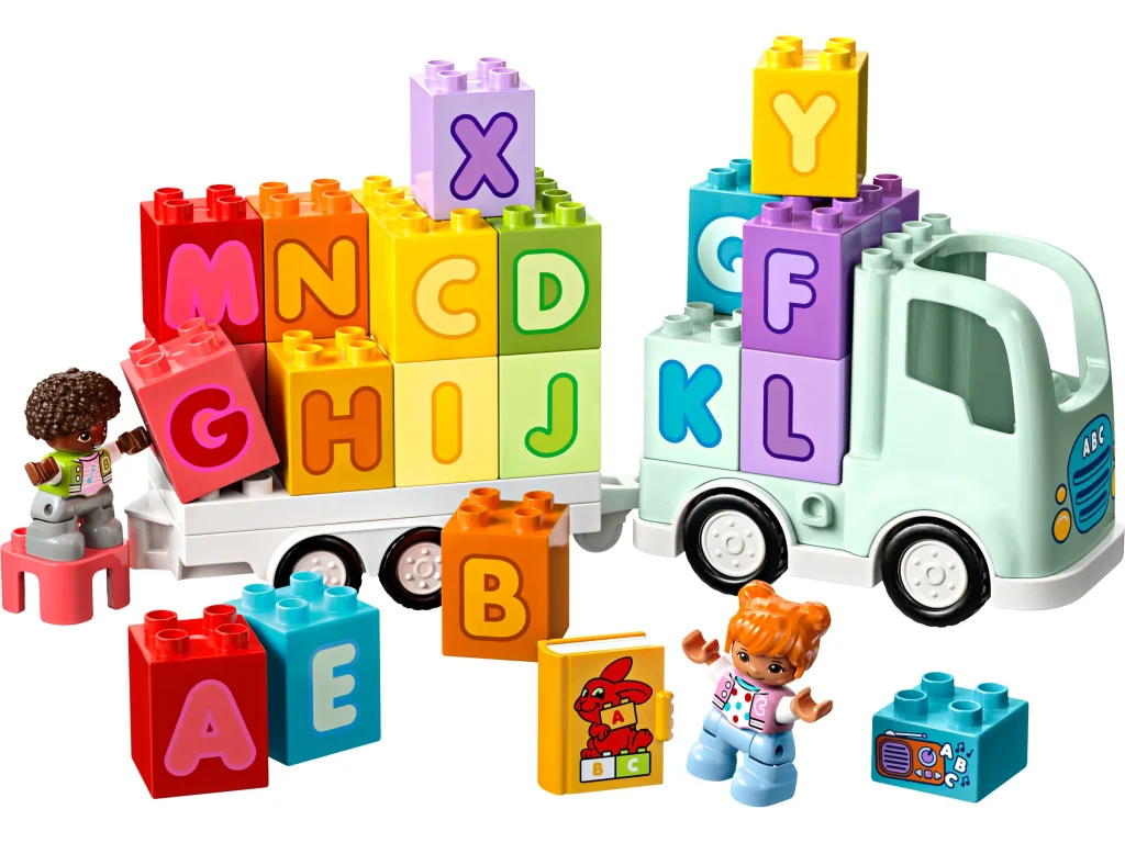LEGO 10421 - LEGO 10421 Camionul cu Alfabet: O primă aventură în lumea literelor