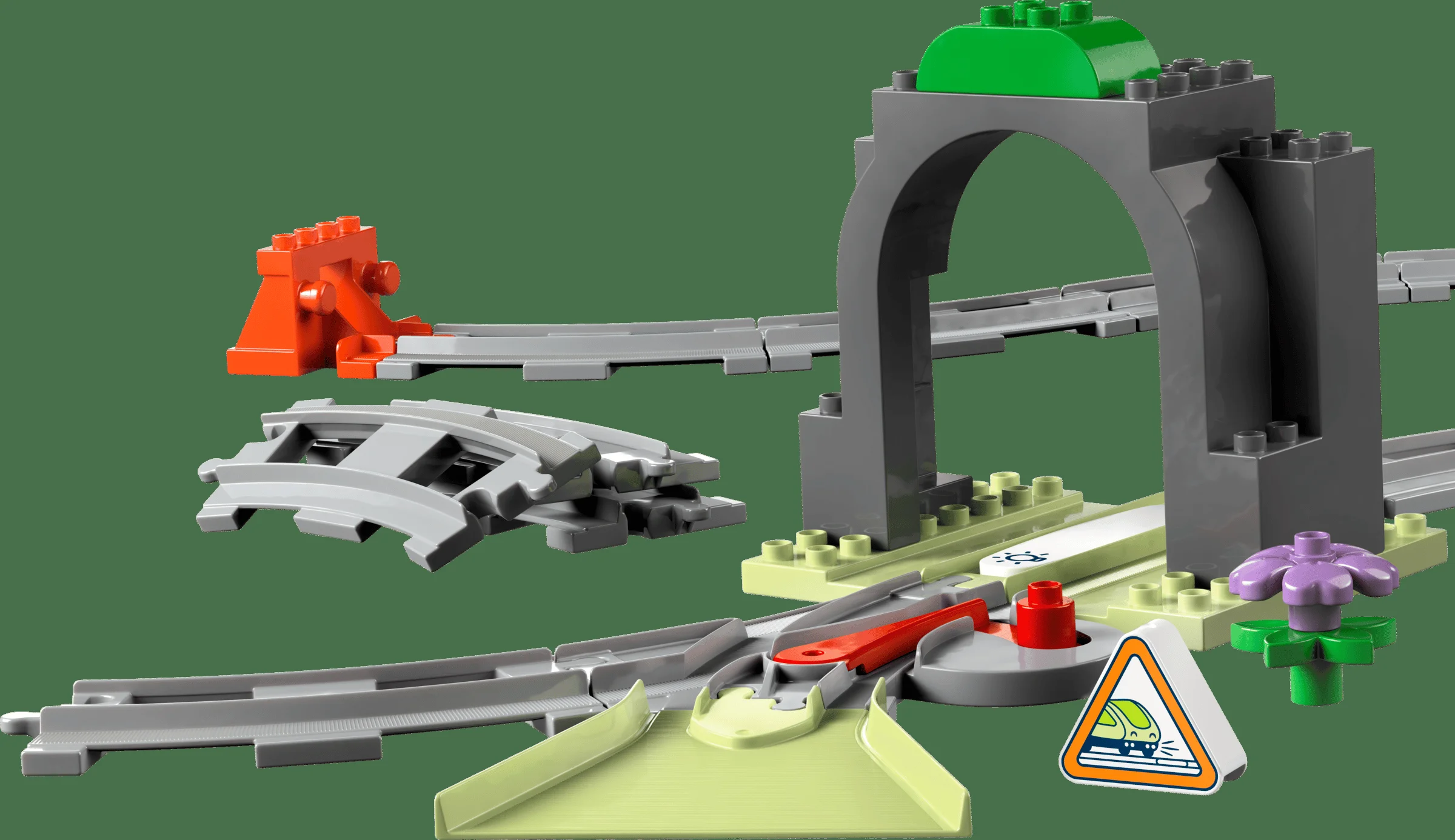 LEGO 10425 - LEGO 10425 Tunel și Șine de Tren: Extindeți Lumea Duplo