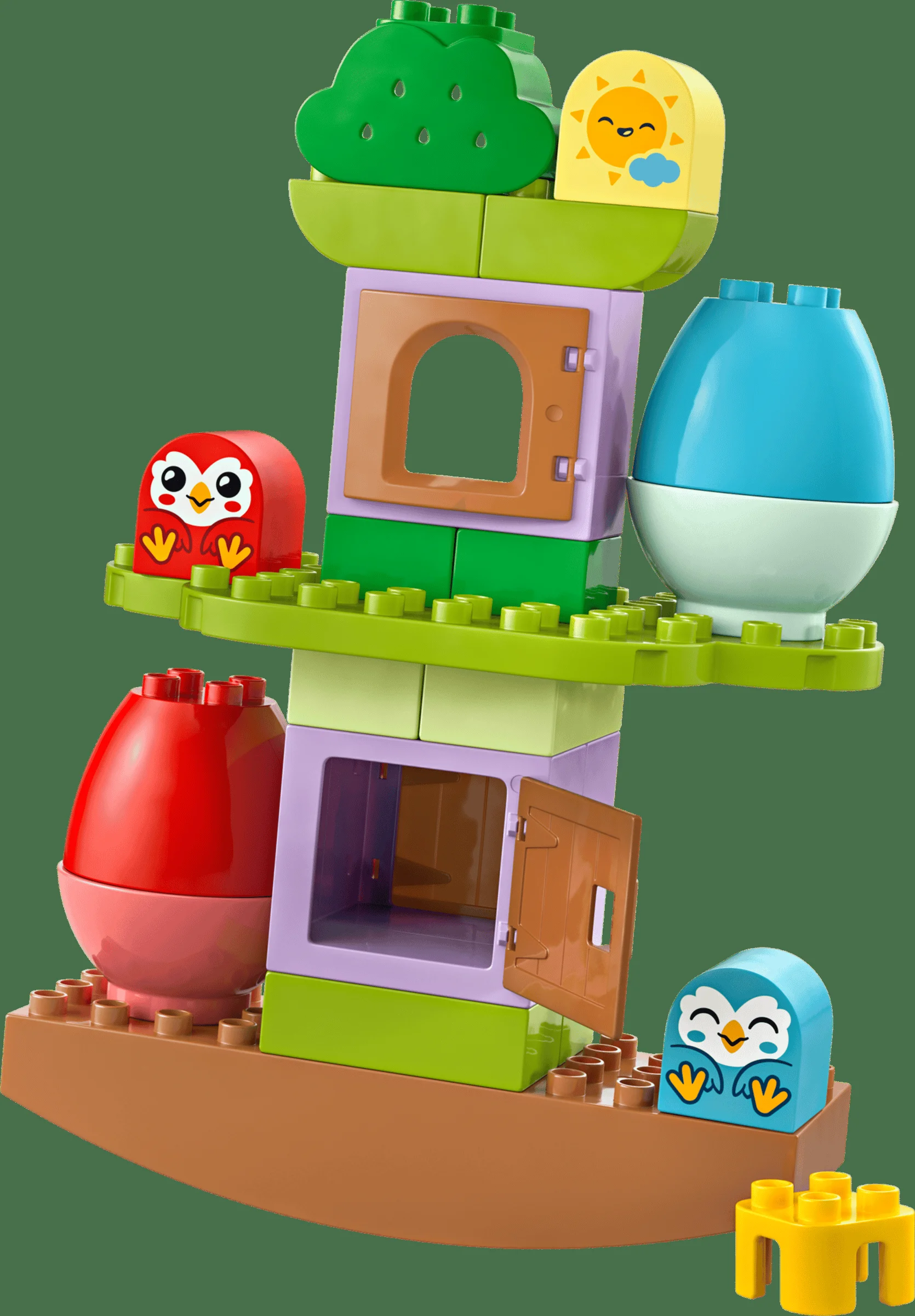 LEGO 10440 - LEGO Duplo 10440 Copacul de echilibru și stivuire: O jucărie educativă pentru cei mici