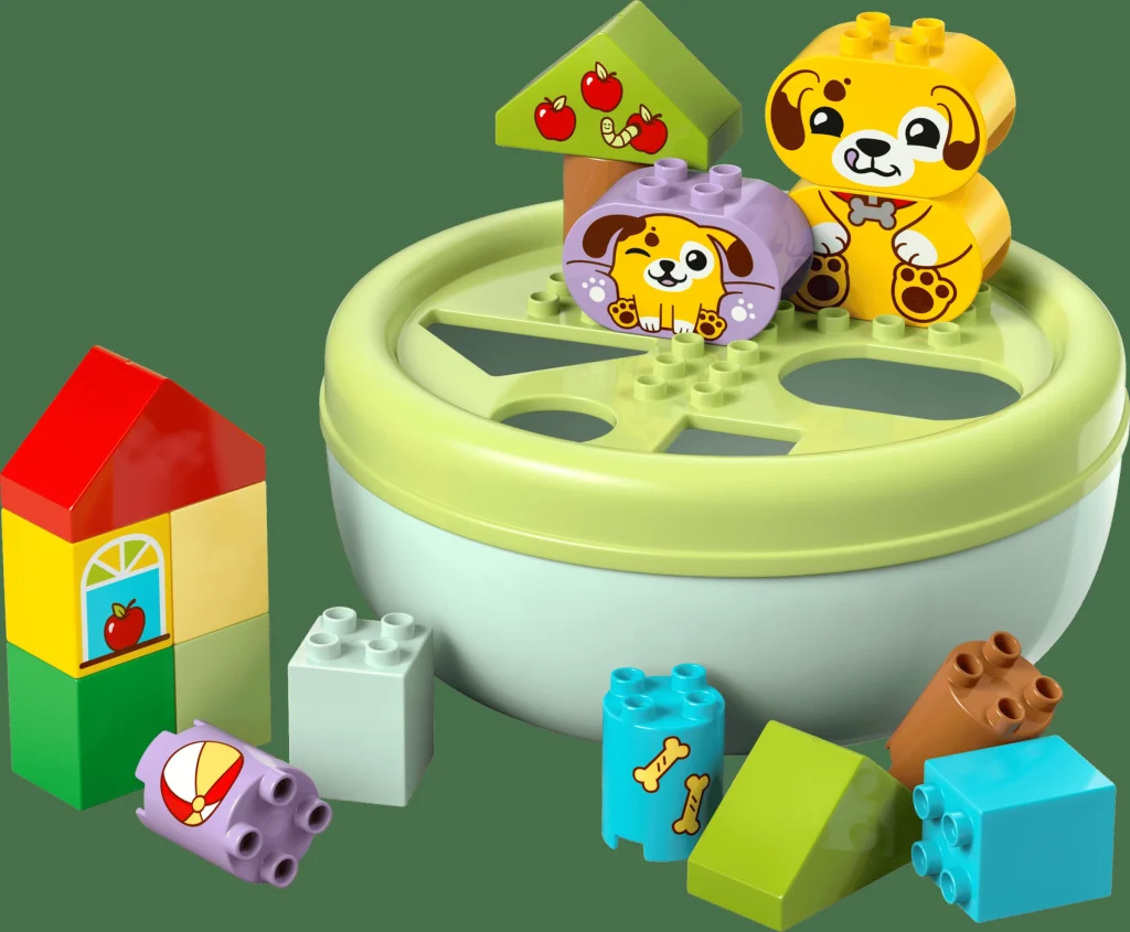 LEGO 10441 - LEGO 10441 Sortator de Forme: Căsuța Cățelușului - O Jucărie Educativă DUPLO