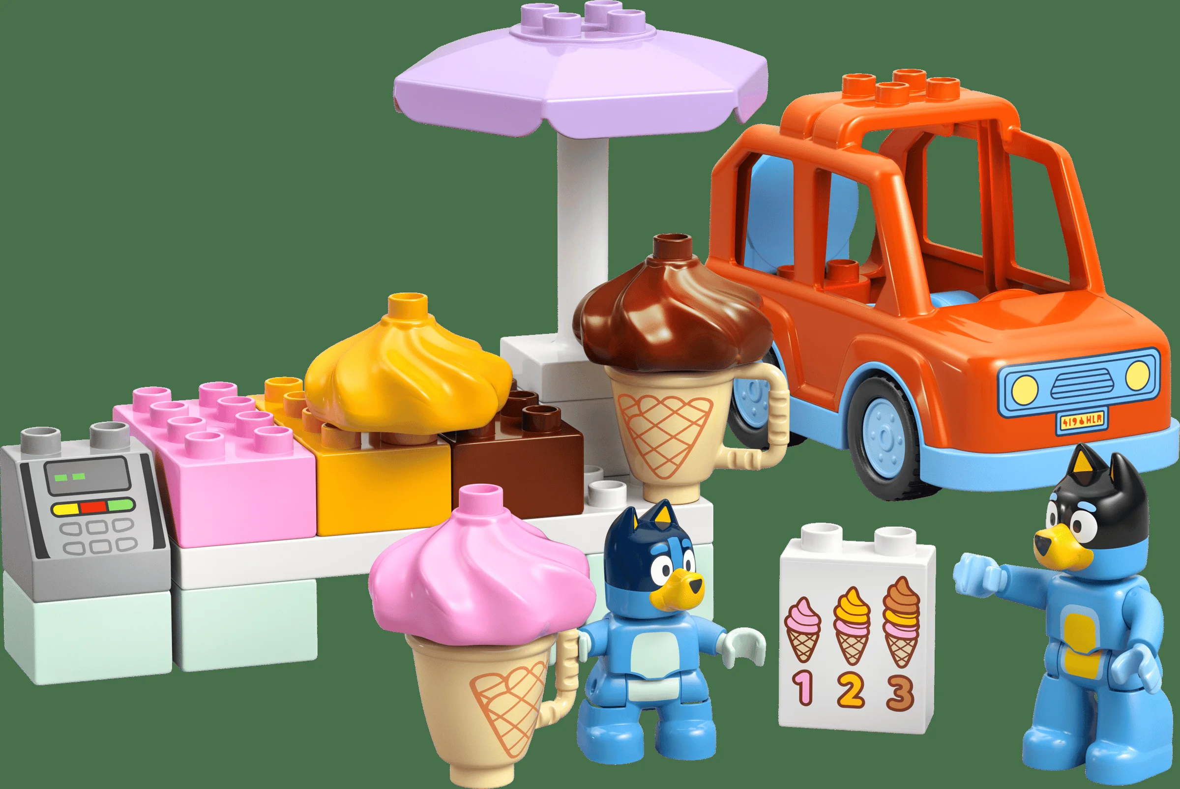 LEGO 10458 - Recenzie LEGO Duplo 10458 Excursie la înghețată cu Bluey: O aventură dulce pentru cei mici