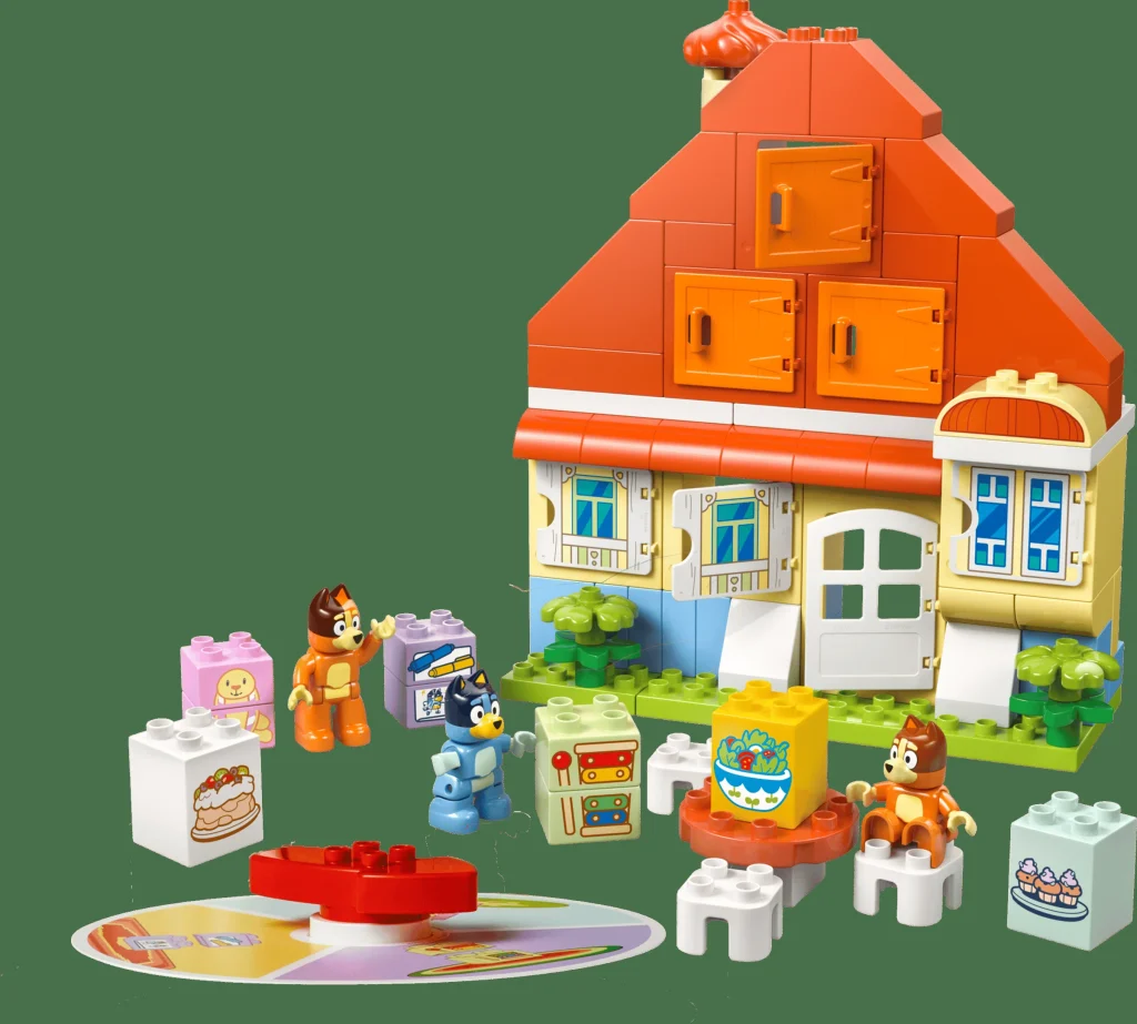 LEGO 10459 - Recenzie LEGO Duplo 10459 Casa familiei Bluey cu joc de memorie: O bucurie pentru preșcolari