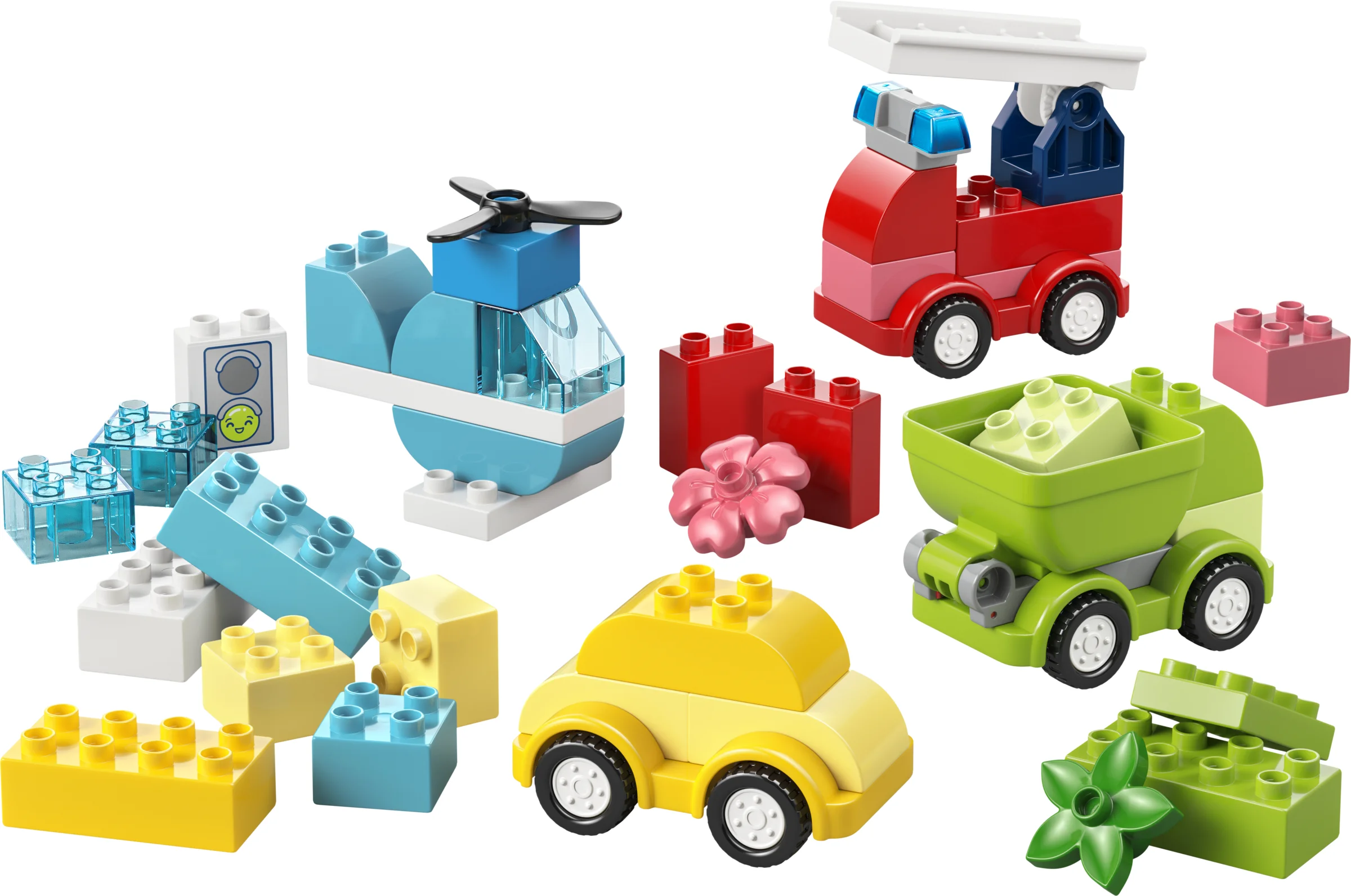LEGO 10474 - LEGO DUPLO 10474 Vehicule Creative: O Introducere în Lumea Construcțiilor