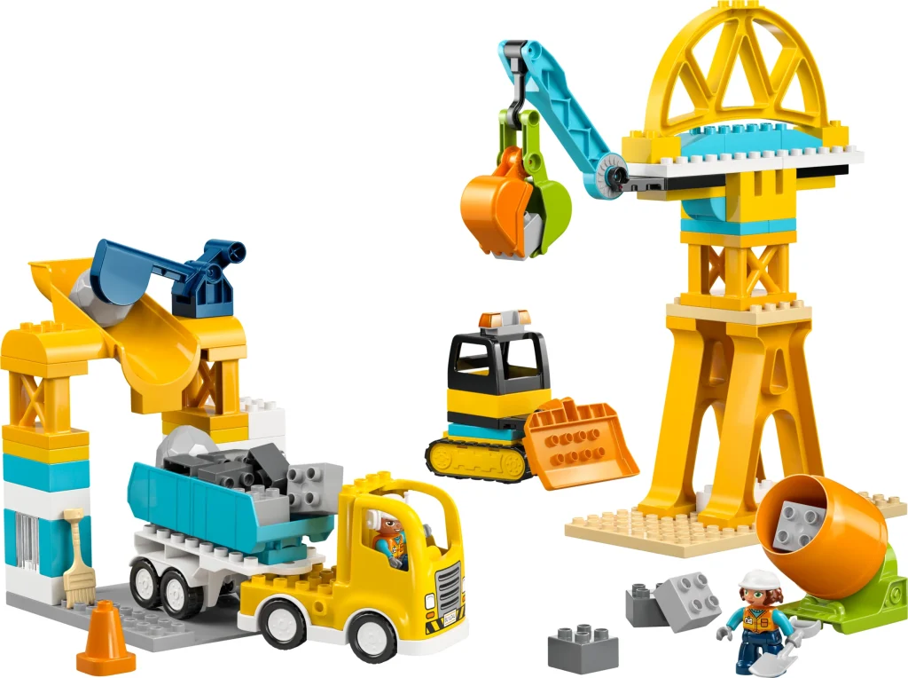 LEGO 10476 - LEGO Duplo 10476 Șantier și Vehicule 3 în 1: Prezentare detaliată