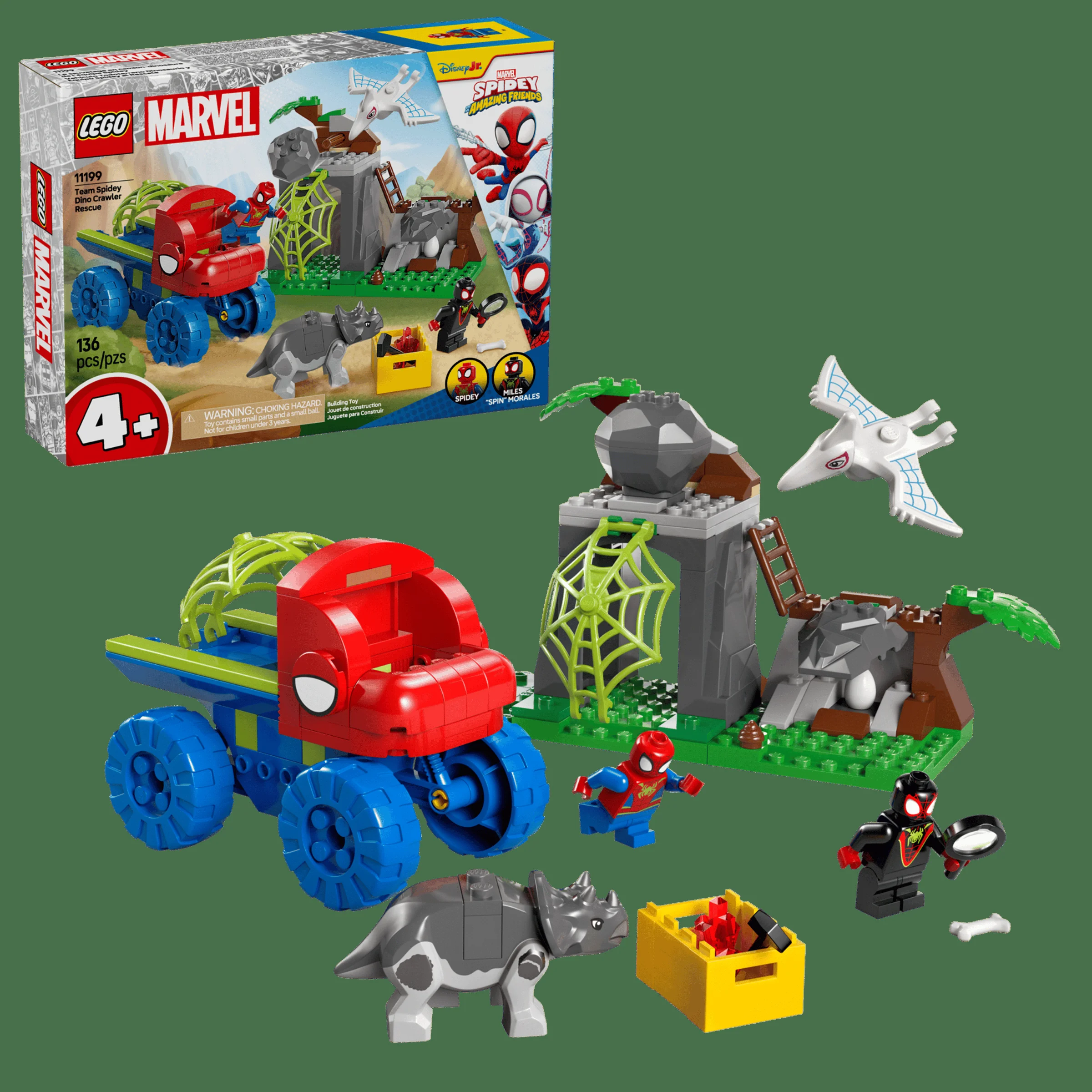 Imagine detaliată cu setul LEGO Marvel 11199, 