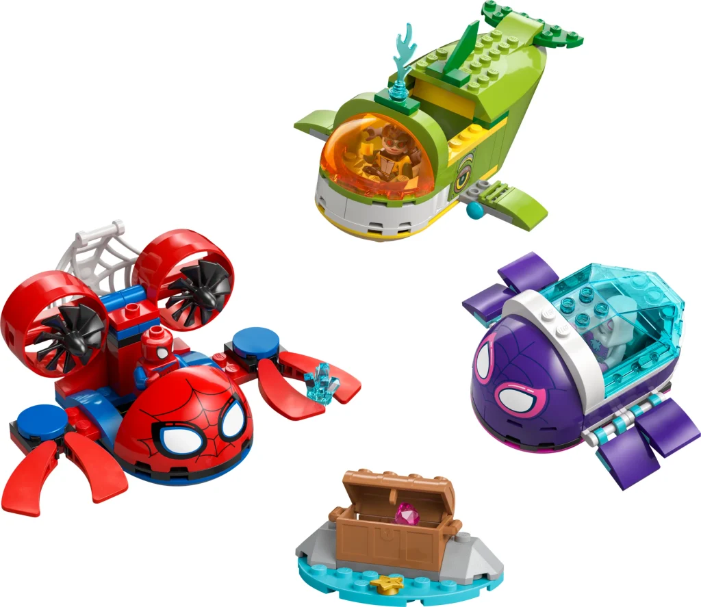 LEGO 11207 - LEGO 11207 Spidey: Vehicule Subacvatice – O Aventură Acvatică Pentru Micii Constructori
