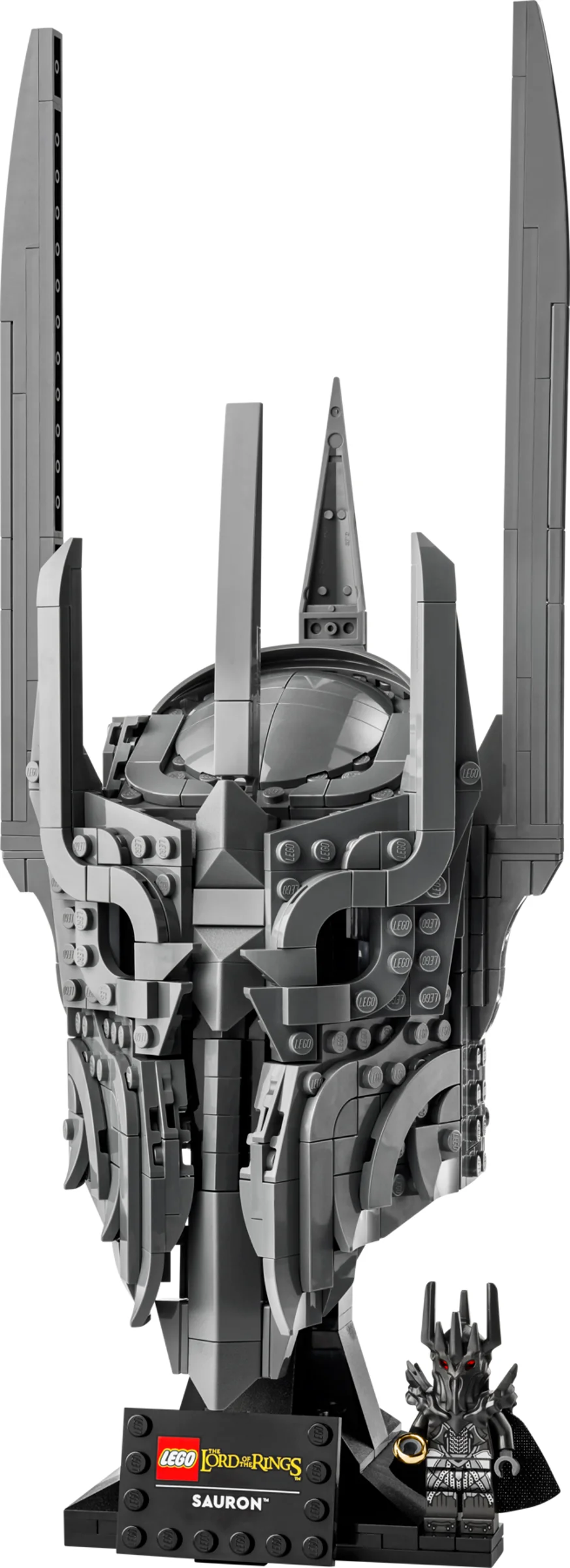 LEGO 11373 - Recenzie LEGO Icons 11373 Stăpânul Inelelor: Coiful lui Sauron – întunericul forjat în piese