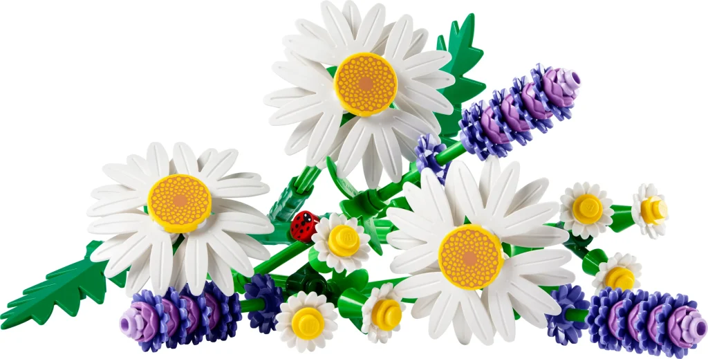 LEGO 11508 - Recenzie LEGO 11508 Margarete: O explozie de culoare și simplitate în colecția Botanicals