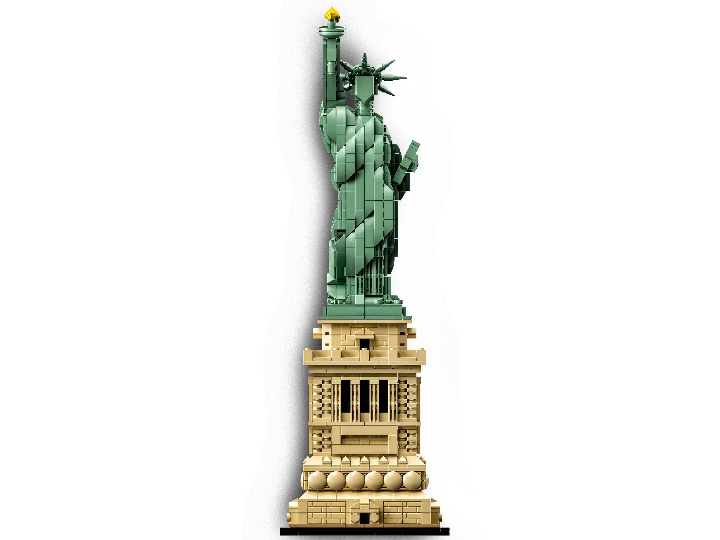 Statuia Libertății LEGO din seria Architecture, o replică detaliată.